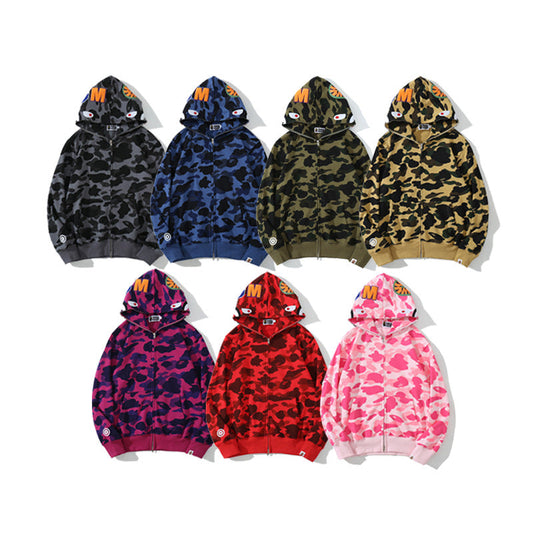 Ape Hoodie Classic Camo Shark Autumn NextBlock